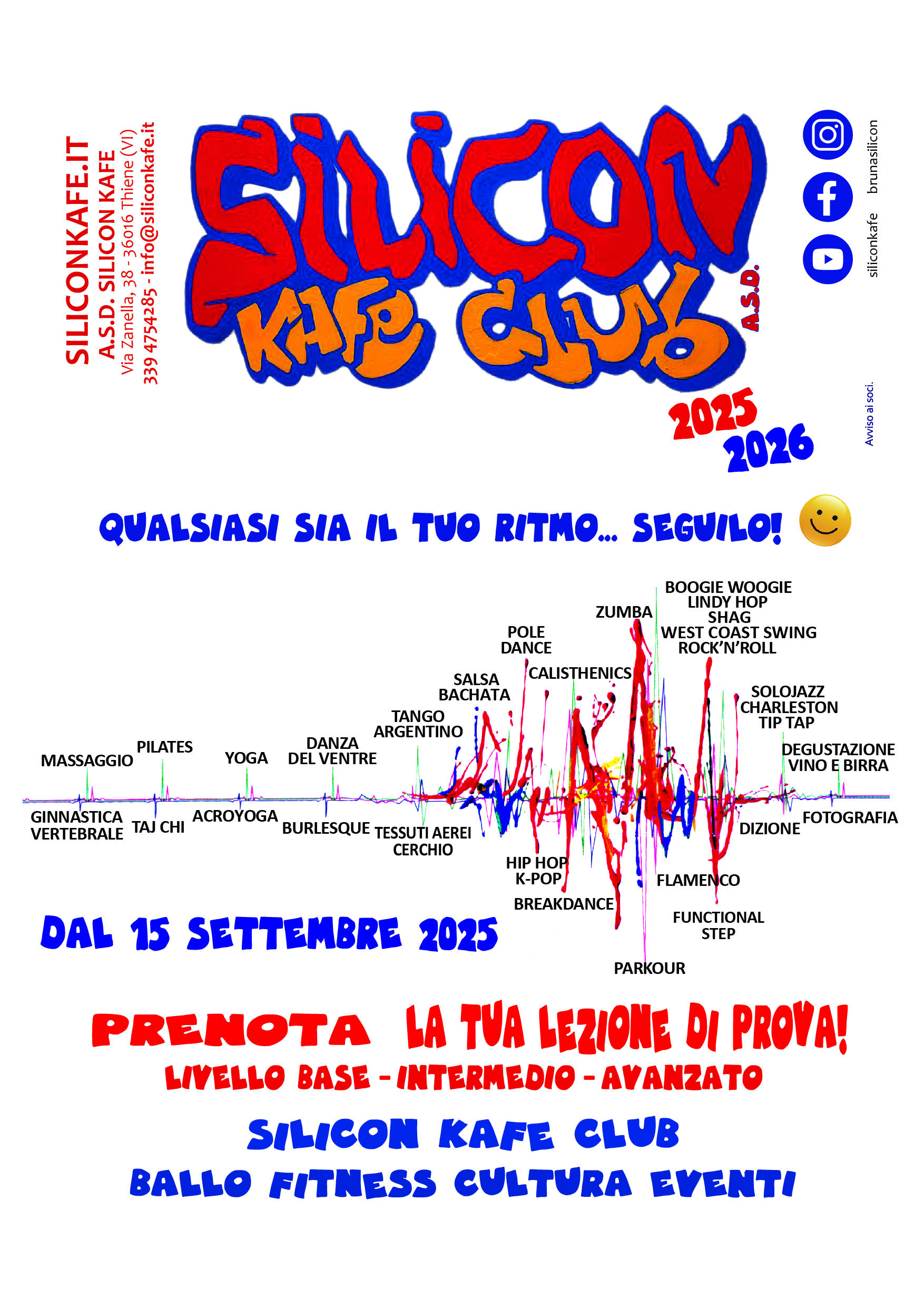 Silicon – Fronte volantino 14,85×21 settembre 2025 21.8.25